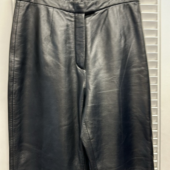 LEATHER PANTS   Vintage from JLC NY SIZE 10 - Picture 4 of 10